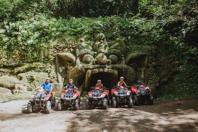 Full day Bali Adventure with Quad Bike and River Tubing - Getting ready for the 1.5-hour ATV ride