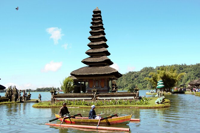 Full Day Bali North West Tour - Waterfall and Scenic Site - Ulun Danu Bratan Temple closes the day