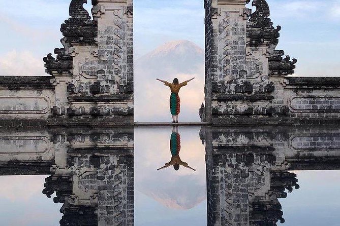 Gate of Heaven - Tirta Gangga Royal Water Palace - Tukad Cepung Waterfall - Tirta Gangga gives the day room to breathe