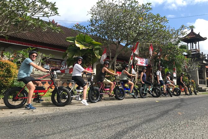 Half-Day Electric Fat Bike Tour of Ubud - Riding toward Bentuyung Village