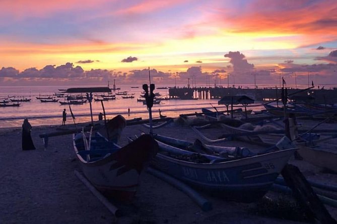 Half Day Uluwatu Temple Sunset, Kecak Dance and Seafood Dinner - Jimbaran Bay turns the evening toward dinner