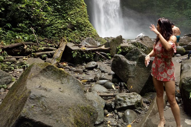 Hidden Nungnung Waterfall and Tanah Lot sunset Private Tour - The forest walk to Nungnung Waterfall