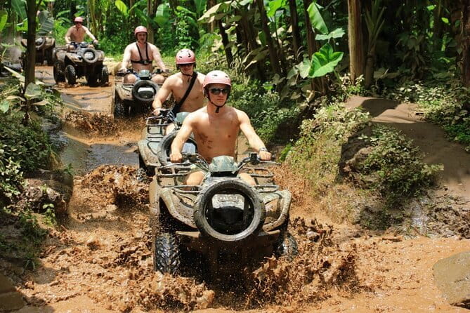 Infinity Bali Rafting Ubud Combine 1,5 hrs Quad Bike - Riding an ATV Through Rice Fields and Villages