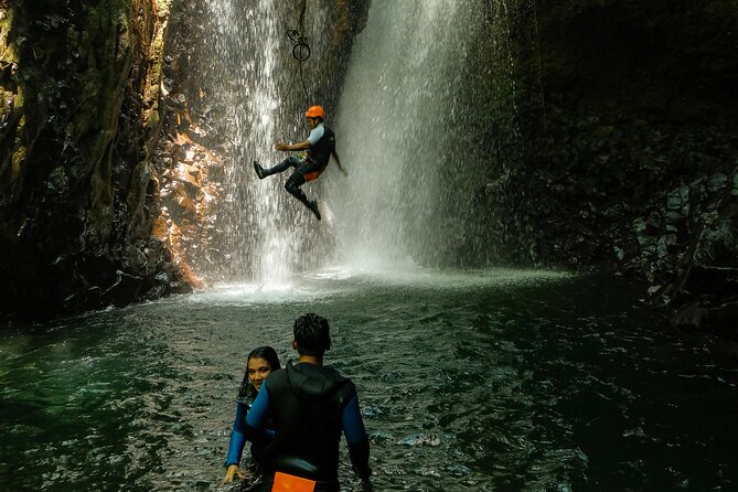 Intermediate canyoning tour in Bali " Maboya Canyon " - What the Maboya Canyon day is really like