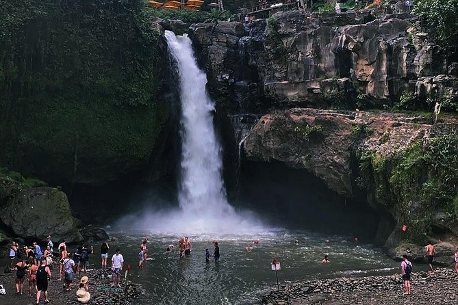 Jungle Swing - Volcano - Water Temple - Monkey Forest and Waterfall Tour - Tegenungan Waterfall: a dramatic first stop