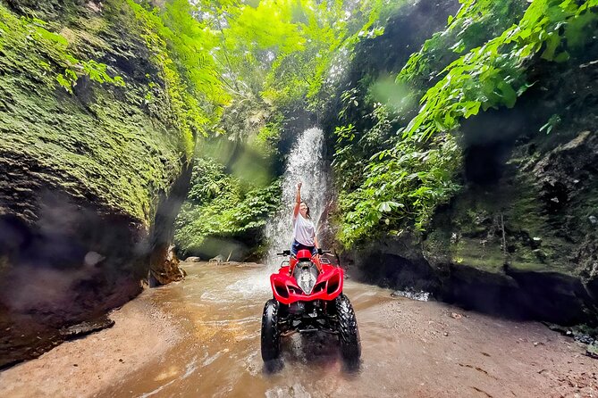 KUBER ATV UBUD - Tunnel Waterfall Rice field Jungle w Private Car - Who will get the most from this ATV tour?