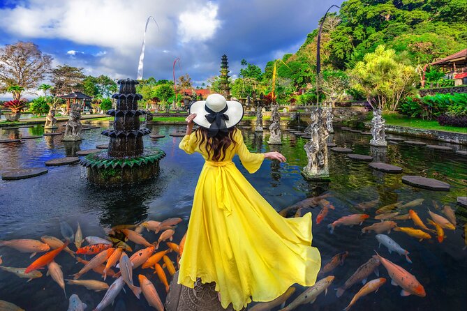 Lempuyang Temple Tirta Gangga Tukad Cepung waterfall and Swing - The driver and private format