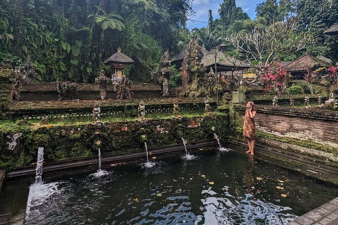 Melukat Ceremony and Temple Tour at Gunung Kawi Sebatu Temple - The Melukat ceremony, step by step