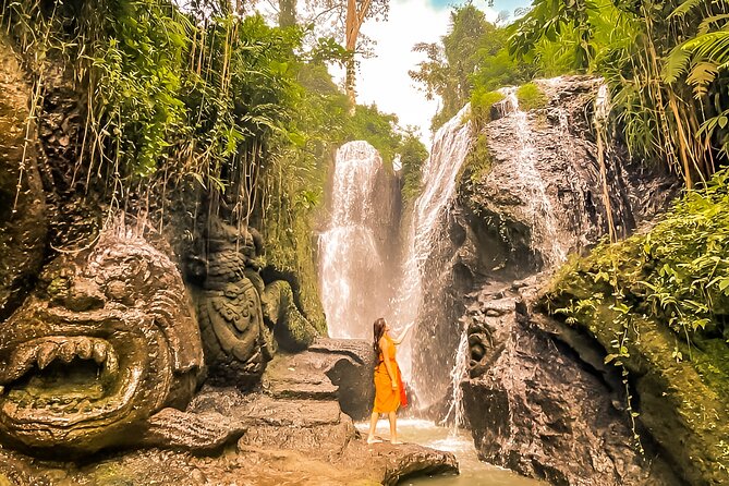 Melukat - The Purification Ceremony at Tirta Empul Temple - Tibumana closes with a quieter waterfall
