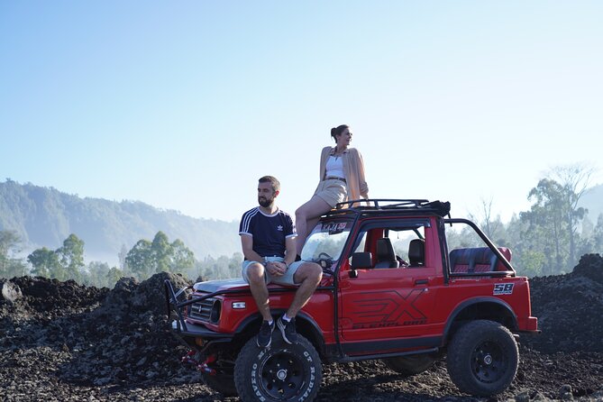 Mount Batur 4WD Jeep, Breakfast and Hot Spring All Inclusive - Sunrise at Mount Batur without the full climb
