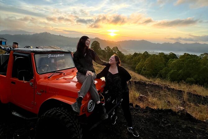Mount Batur Jeep Adventure - Black lava fields from the 1963 eruption