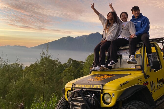 Mount Batur Jeep Sunrise with Breakfast - A private ride toward Mount Batur before sunrise