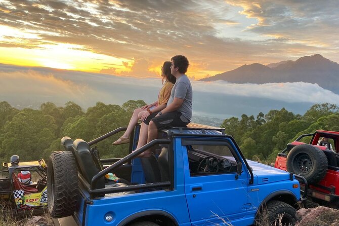 Mount Batur Sunrise Jeep Private Tour With Breakfast - Riding the jeep to Mount Batur