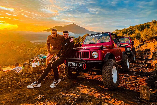 Mount Batur Sunrise Jeep With Black Lava - Optional hot springs and other add-ons
