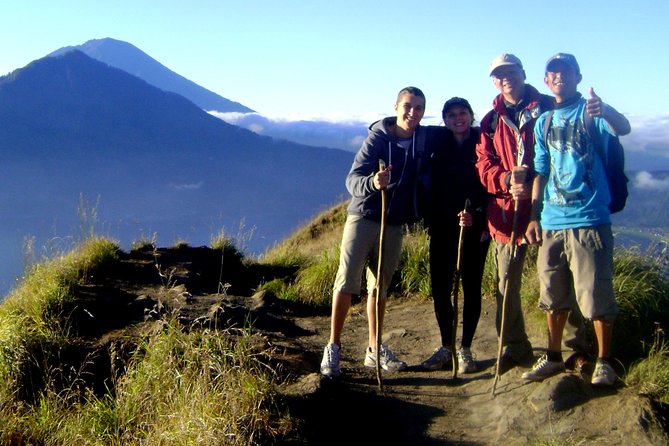 Mount Batur Volcano Sunrise Trekking With Ubud Rice Terrace - Sunrise from the summit