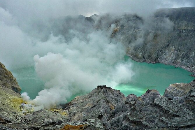 Mount Ijen Volcanic Crater Overnight Trip from Bali - Wanagiri gives you views of the twin lakes