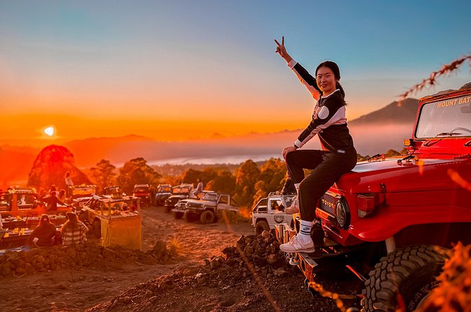 Mt Batur Jeep Sunrise Tour - Breakfast at the summit
