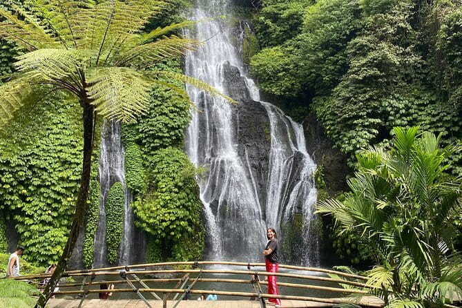 Munduk Highlights: Stunning North Bali Waterfalls & Temple - Noon at Banyumala Twin Waterfalls