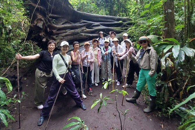 Munduk Twin Lake Jungle Trek with Sacred Forest Temples&Canoeing - Arriving at Lake Tamblingan by foot