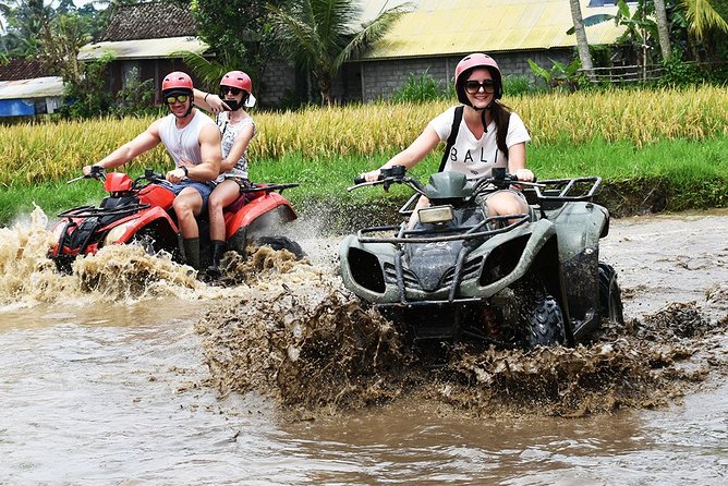 OFFICIAL ATV KUBER - Tunnel, Waterfall, Rice Field, River, Jungle - Lunch and the return to the meeting point