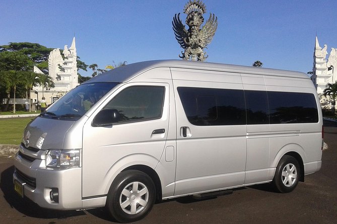 Private Arrival Transfer: Bali Airport to Hotel with Minibus Toyota HiAce up to 12 Pax - From Ngurah Rai Airport to the road north