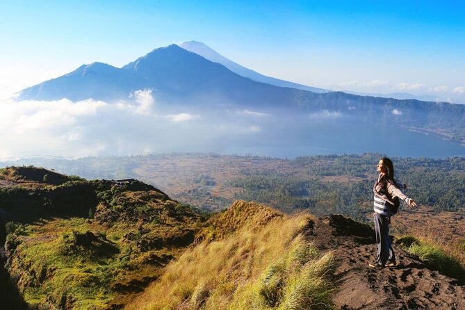 Private Mount Batur Sunrise Trekking Tour - Sunrise over Lake Batur and the caldera