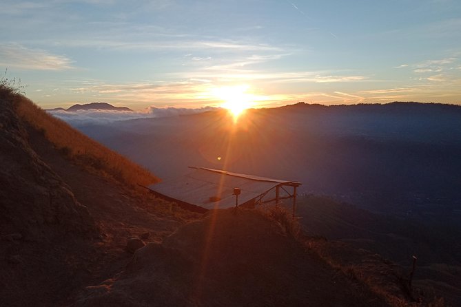 Private Mount Batur Sunset Trekking - All inclusive tour - Reaching the summit at 5:35 pm