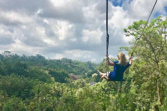 Private Tour To Tibumana Waterfall, rice terraces & Jungle Swing - Ubud Palace and the traditional art market