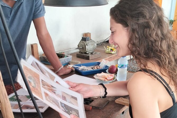 Private Traditional Bali Silver Jewelry Making Class - The tools and first metalwork