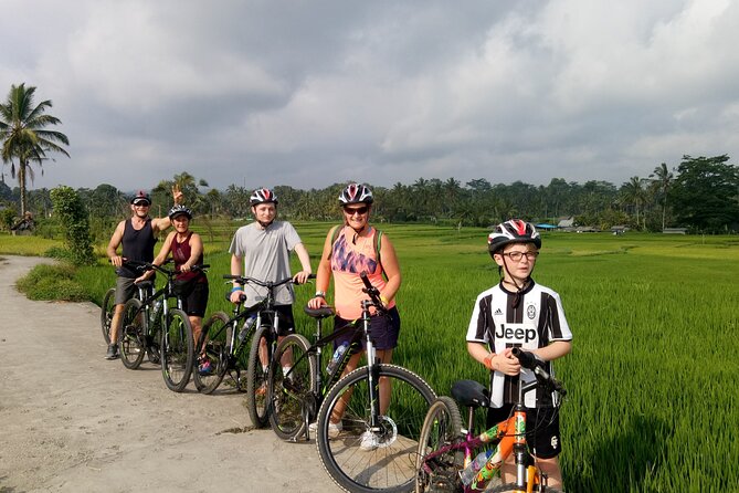 Private Ubud Downhill Cycling with Volcano, Rice Paddies & Meal - Pura Dalem Pukuh is where the ride begins