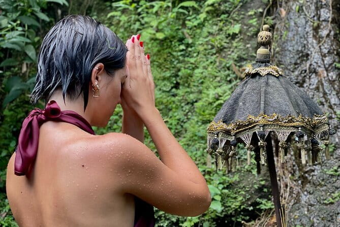 Purification Ceremony, Kehen Temple and Goa Raja Waterfall Tour - Goa Raja Waterfall: a cool finish with natural pools