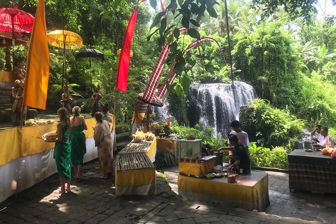 Purification Holy Bath at Beji Gria Waterfall - A Balinese purification ritual with a clear purpose