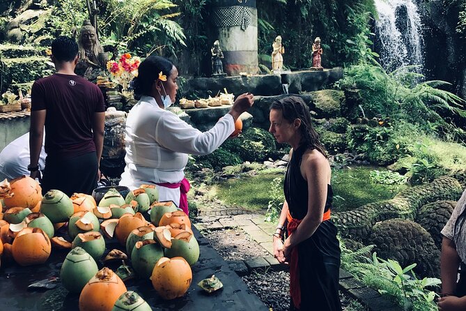 Purifications at Beji Griya Waterfalls - Preparing for a respectful visit
