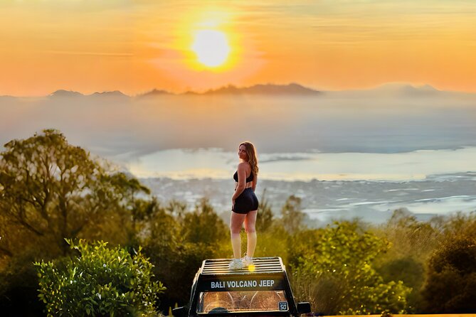 Sunrise Jeep Tour Mount Batur Kintamani Bali - Mount Batur sunrise without the uphill climb