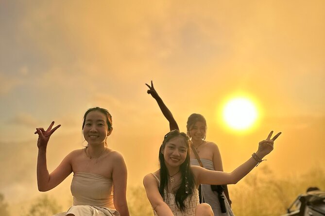 Sunrise / Sunset Jeep Tour Mt. Batur Kintamani & Hot Spring - Sunrise over Mount Batur and Lake Batur