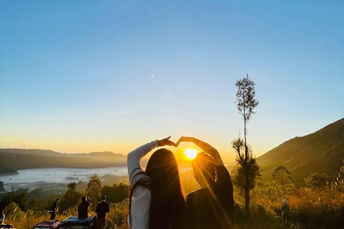 Sunrise / Sunset Jeep Tour Mt. Batur Kintamani & Hot Spring - Black lava and black sand after the view