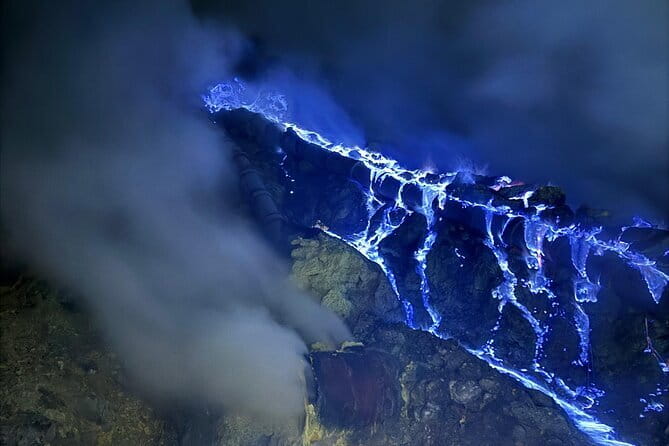 The Majestic Mount Ijen Sunrise Trekking From Bali - The blue fire starts this Mount Ijen adventure
