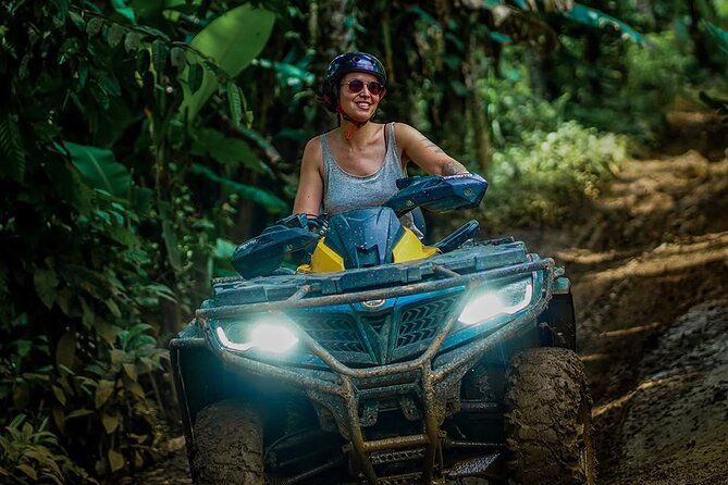 Ubud ATV Alasan Adventure Waterfall Gorilla Cave & Cretya Pool - Instructor support and safety equipment