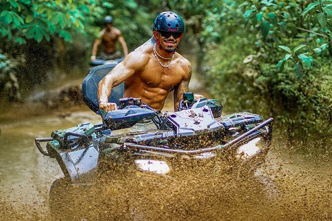 Ubud ATV Alasan Adventure Waterfall Gorilla Cave & Cretya Pool - Who will enjoy this most