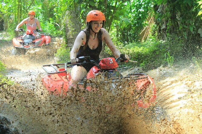 Ubud ATV Quad Bike Gorilla Cave and Cretya Infinity pool - Shower, towels and a simple Indonesian lunch