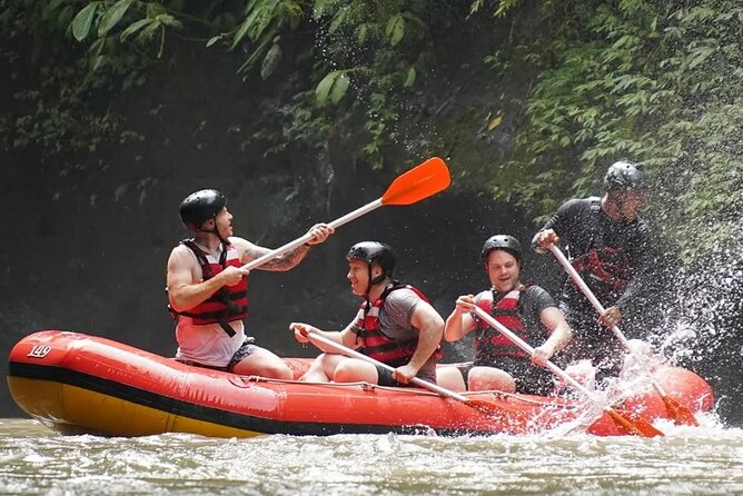 Ubud: ATV Quad Bike, Jungle, Waterfall, Tunnel and Rafting Trip - Lunch and a calmer hour at Cretya Sunset