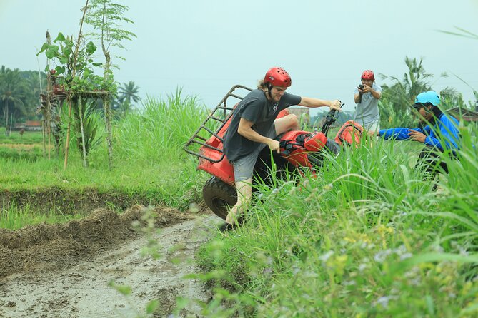 Ubud ATV Quad Bike through river, Jungle, waterfall & rice fields - A fast, muddy look at Ubud’s countryside