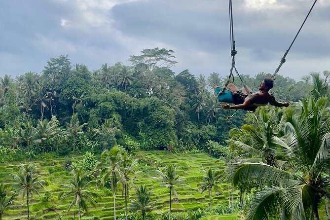 Ubud: ATV Rafting + Zipline, Swing, Sky Bike in Bali Rice Terrace - ATV riding on Bali’s natural tracks