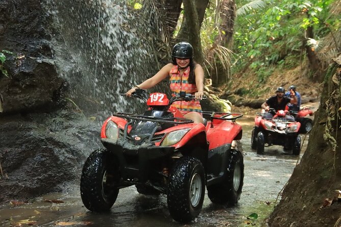 Ubud ATV Ride through Jungle and Waterfalls - The Tarantula Track brings the technical fun