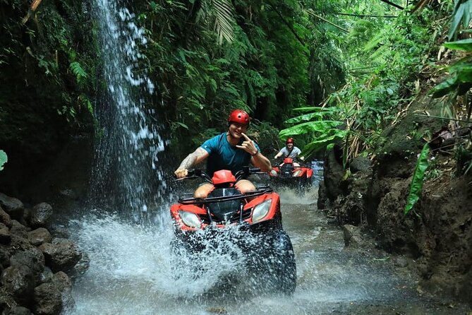 Ubud ATV Ride through River Jungle Rice Fields Puddles - Group size and the feel of the day