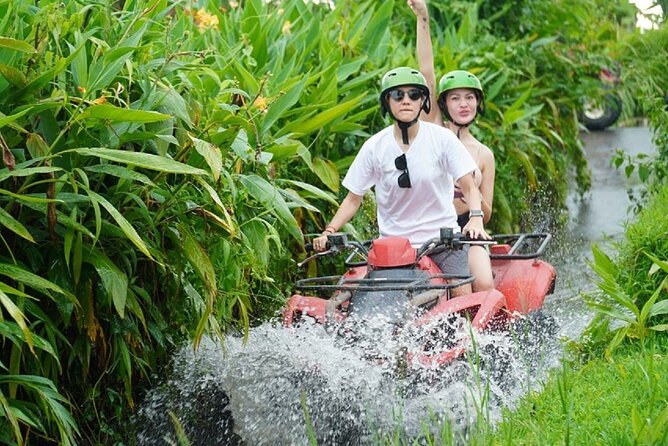 Ubud : ATV Temple Run Adventure - Forests, rice paddies and river crossings