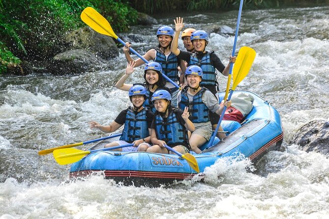 Ubud Ayung Water Rafting included Lunch and Transfer - Lunch, changing rooms, and the practical finish