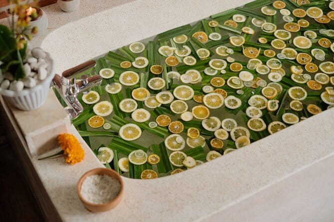 Ubud Balinese Massage Scrub And Flower Bath Experience - The spice scrub comes first