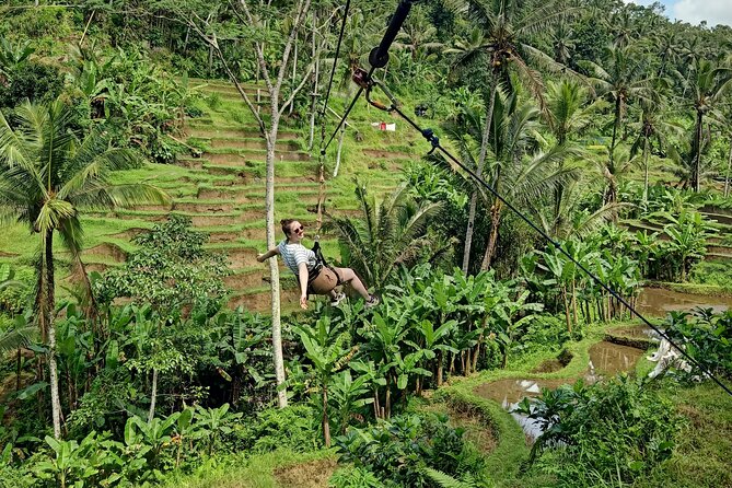 Ubud Half Day Zipline and Jungle Swing - What the $69.80 price covers