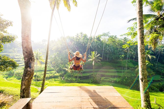 Ubud Hidden Gems Private Tour with Local Expert & Hotel Pickup - Happy Swing Bali adds a playful finish